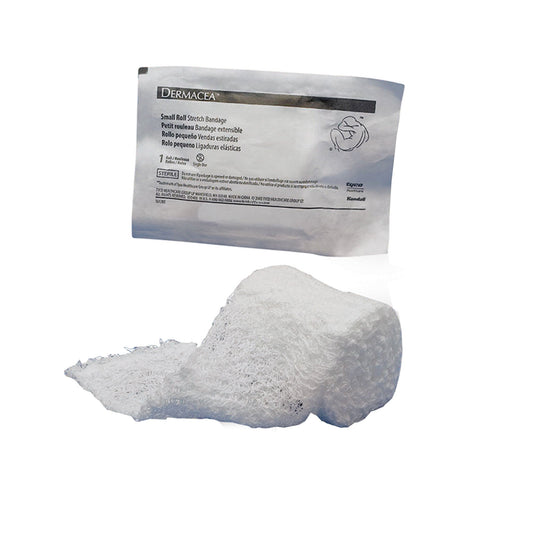 Dermacea™ Sterile Fluff Bandage Roll, 2-1/4 Inch X 3 Yard, 6-Ply, 96/Cs