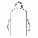 HALYARD GENERAL PURPOSE APRON, SOLD AS 500/CASE O&M 69350