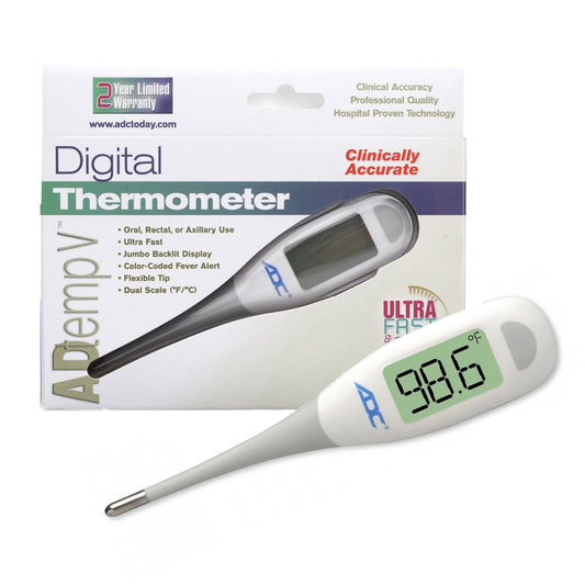 Adtemp™ Digital Stick Thermometer, 12/Pk