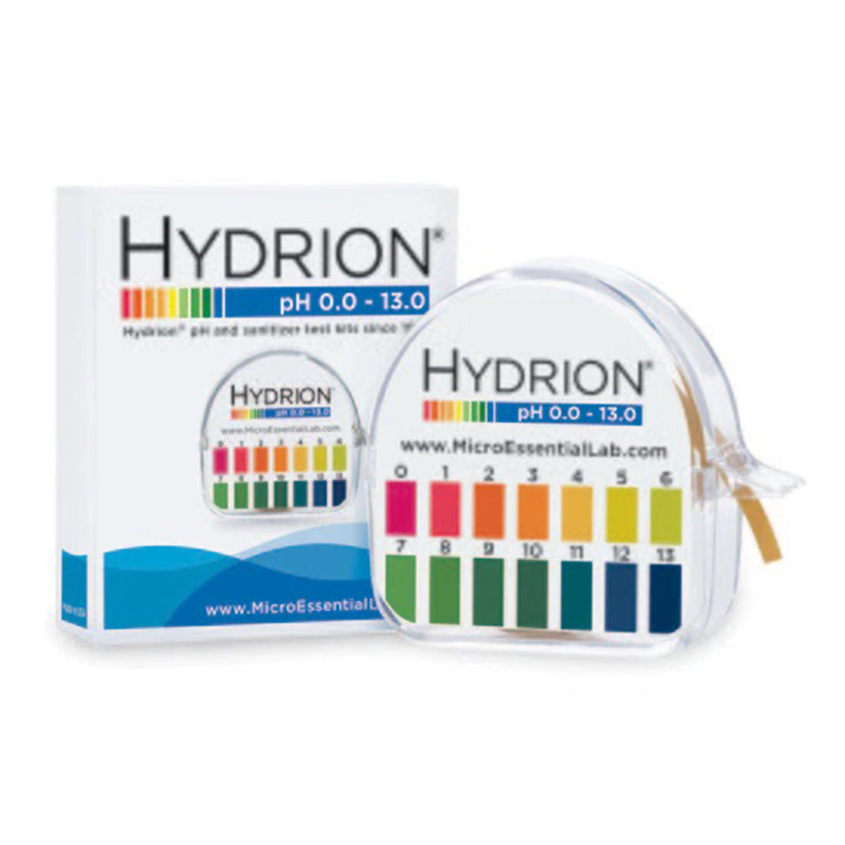 Hydrion Insta-Chek® pH Paper in Dispenser, 10/CS