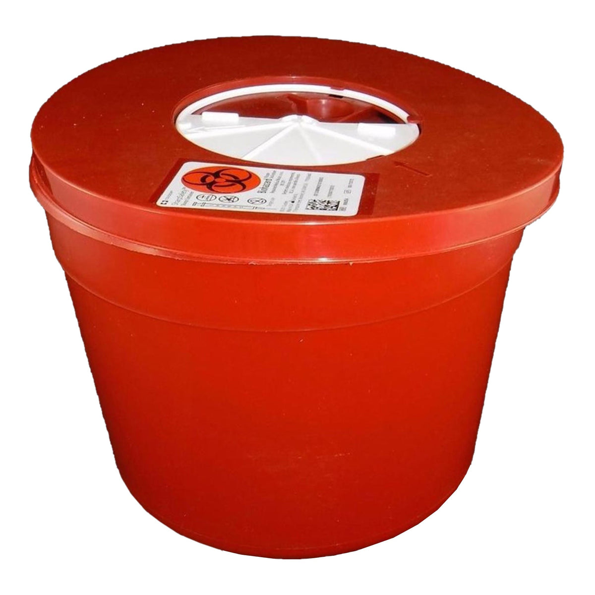 SharpSafety™ Multi-purpose Sharps Container, 1.25 Gallon, 6¾ x 8¾ Inch, 40/CS