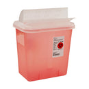 SharpSafety™ Multi-purpose Sharps Container, 2 Gallon, 10.5 x 12.75 x 7.25 Inch, 20/CS