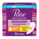 POISE FRESH PROTECTION™ MICROLINERS, LIGHT ABSORBENCY, REGULAR, SOLD AS 300/CASE KIMBERLY 55387