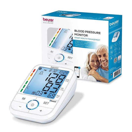 Beur Bluetooth Upper Arm Blood Pressure Monitor, 8/Cs
