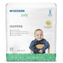 McKesson Baby Diaper, Size 5 for Toddlers weighing 27+ lbs., 4/CS