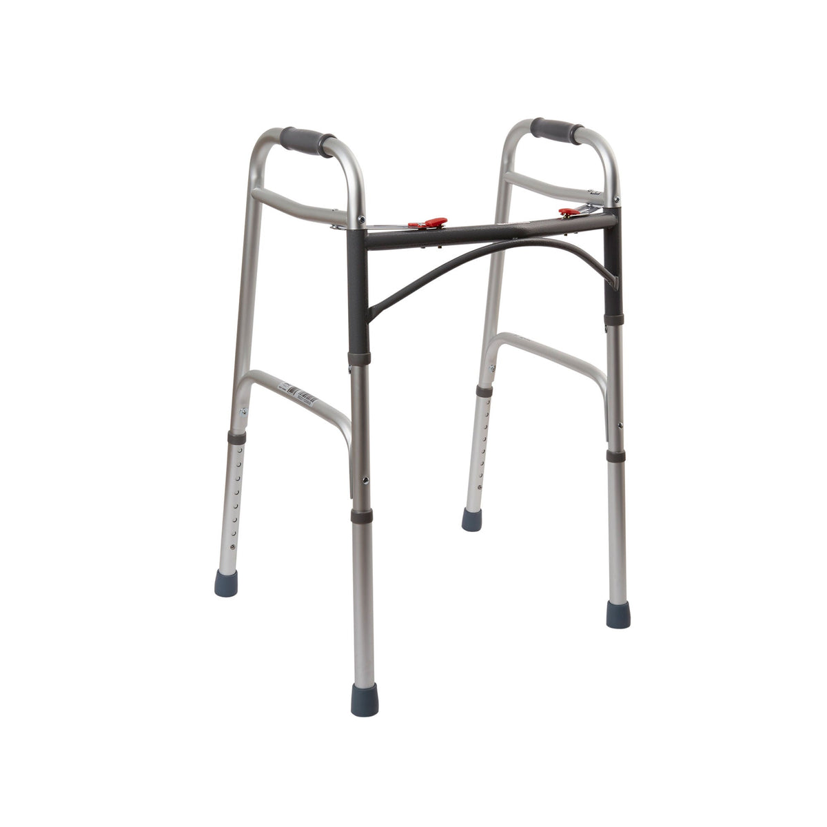Drive™ Deluxe Aluminum Dual Release Folding Walker, 32 – 39 Inch Height, 1/Ea