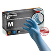 NitriDerm® EP Nitrile Extended Cuff Length Exam Glove, Medium, Blue, 1000/CS
