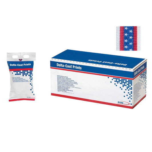 Delta-Cast® Prints Cast Tape, 3 Inch X 4 Yard, 10/Bx
