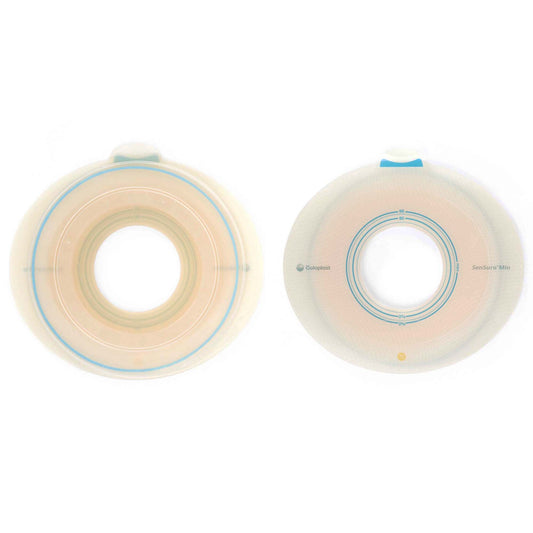 SenSura® Mio Flex Ostomy Barrier, 38 mm Stoma Opening, Red Color Match, 5/BX
