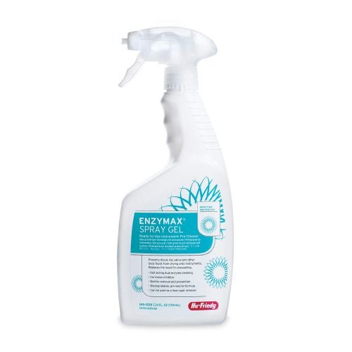 Pre-Cleaner, Spray Gel Instr Enzymax Ready 24Oz, 1/Ea