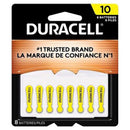 Duracell® Zinc Air Battery for Hearing Aids, 1.4 volt, Yellow Size, Eight Pack, 60/CS
