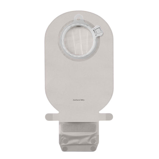 SenSura® Mio 2-Piece Transparent Ostomy Pouch, Yellow Match, 10/BX