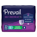 Prevail® Daily Underwear Maximum Absorbent Underwear, Small, 88/CS