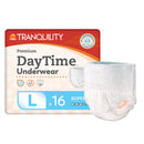 Tranquility Premium DayTime Disposable Absorbent Underwear, Large, 16/BG