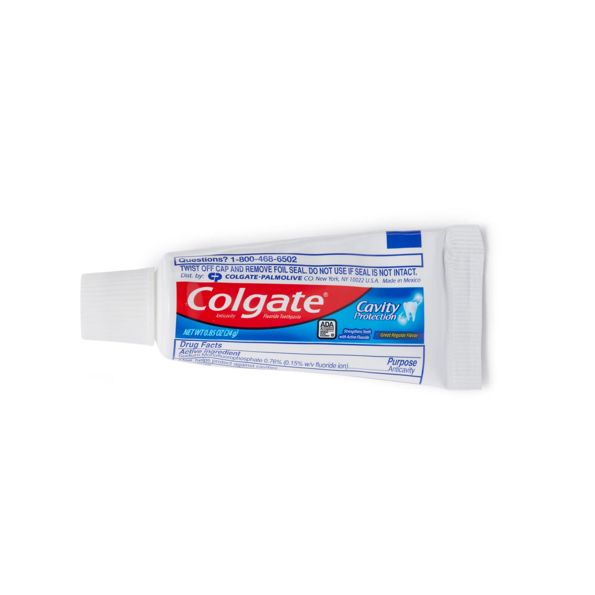 Colgate® Cavity Protection Toothpaste Regular Flavor, 0.85-Ounce Tube, 240/Cs