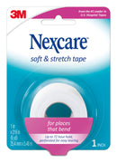 3M™ Nexcare™ Fabric Medical Tape, 1 Inch x 6 Yard, White, 24/BX