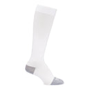 SOCK, COMPRSN MATERNITY WHT/GRY LG, 1/PR