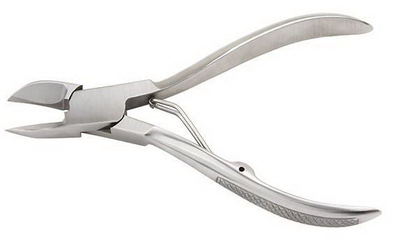 Nipper, Nail Concv Jaws Sngl Spring S/Stl 4-5/8", 1/Ea