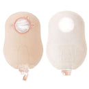 New Image™ Two-Piece Ultra-Clear Urostomy Pouch, 70 mm Flange, Blue Match, 10/BX