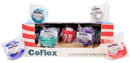 Andover Coflex Non-Woven Cohesive Bandages Wrap Selfadherent 1X5Ydcolorpk 2Rl/Pk 15Pk/Cs -3100RB-030 - BriteSources