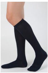 STOCKING, KNEE HI 20-30MMHG BLK SZE (10PR/CT), 10/CT