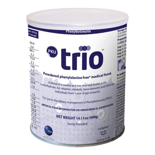 Pku Trio™ Powdered Phenylalanine-Free Medical Food, Vanilla Flavor, 6/Cs