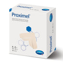 DRESSING, WND PROXIMEL SIL FOAM W/BORDER 4X4" (10/BX 6BX/CS), 60/CS