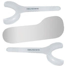 OSUNG Double Sided Photographic Intraoral Mouth Mirror with Retractors,  Occlusal Medium Adult - Osung USA