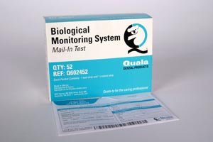 QUALA BIOLOGICAL MONITORING TEST STRIPS. QUALA STERILIZATION MONITORING3-STRIP M-I-T 12/BX, BOX - BriteSources