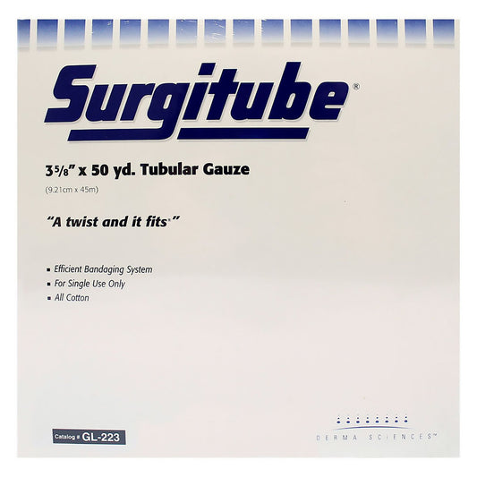 Surgitube® Tubular Retainer Dressing, 3-5/8 Inch X 50 Yard, 1/Ea