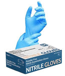 Dynarex Tillotson True Advantage High Risk Nitrile Exam Gloves Nitrile Exam Glove, 8Mil, X-Large, 50/Bx, 10 Bx/Cs -6515 - BriteSources