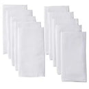 BIRDSEYE DIAPERS, 2-PLY, 100% COTTON, SNAP-TYPE, MEDIUM, 27" X 35", FITS WAIST 32"-46", PINK VINYL, 3 DZ/CS, SOLD AS CASE LEW 10000063