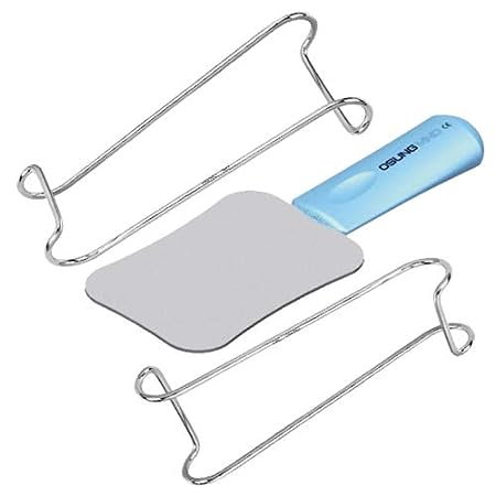 OSUNG Intra Oral Mirror,  Occlusal, Medium 71 x 100 mm with Cheek Retractor Set - Osung USA 