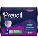 PREVAIL® DAILY ABSORBENT UNDERWEAR, X-LARGE, LAVENDER, SOLD AS 16/BAG FIRST PWC-514/1