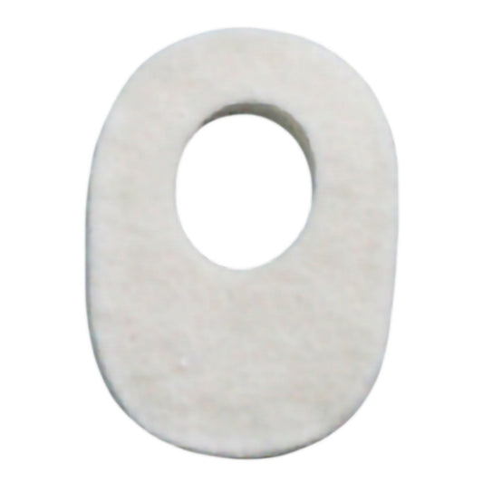 Mckesson Pedi-Pad Protective Pad, White, Size 101 – Narrow, 1000/Cs
