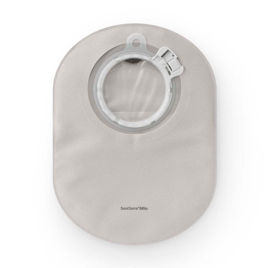 Sensura® Mio Click 2-Piece Transparent Ostomy Pouch, Yellow Match, 30/Bx