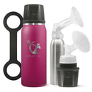 CERES CHILL OG STAINLESS STEEL BREAST MILK CHILLER CONTAINER, FUCHSIA, SOLD AS 12/CASE CERES CC-1-BC-L-PL