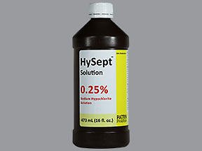 Hysept, Solution 0.25% 473Ml, 1/Ea