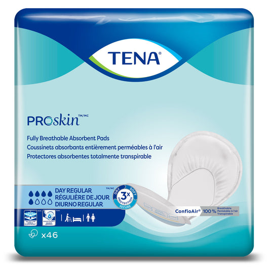 Tena® Day Regular™ Fully Breathable Absorbent Incontinence Pad, 46/Pk