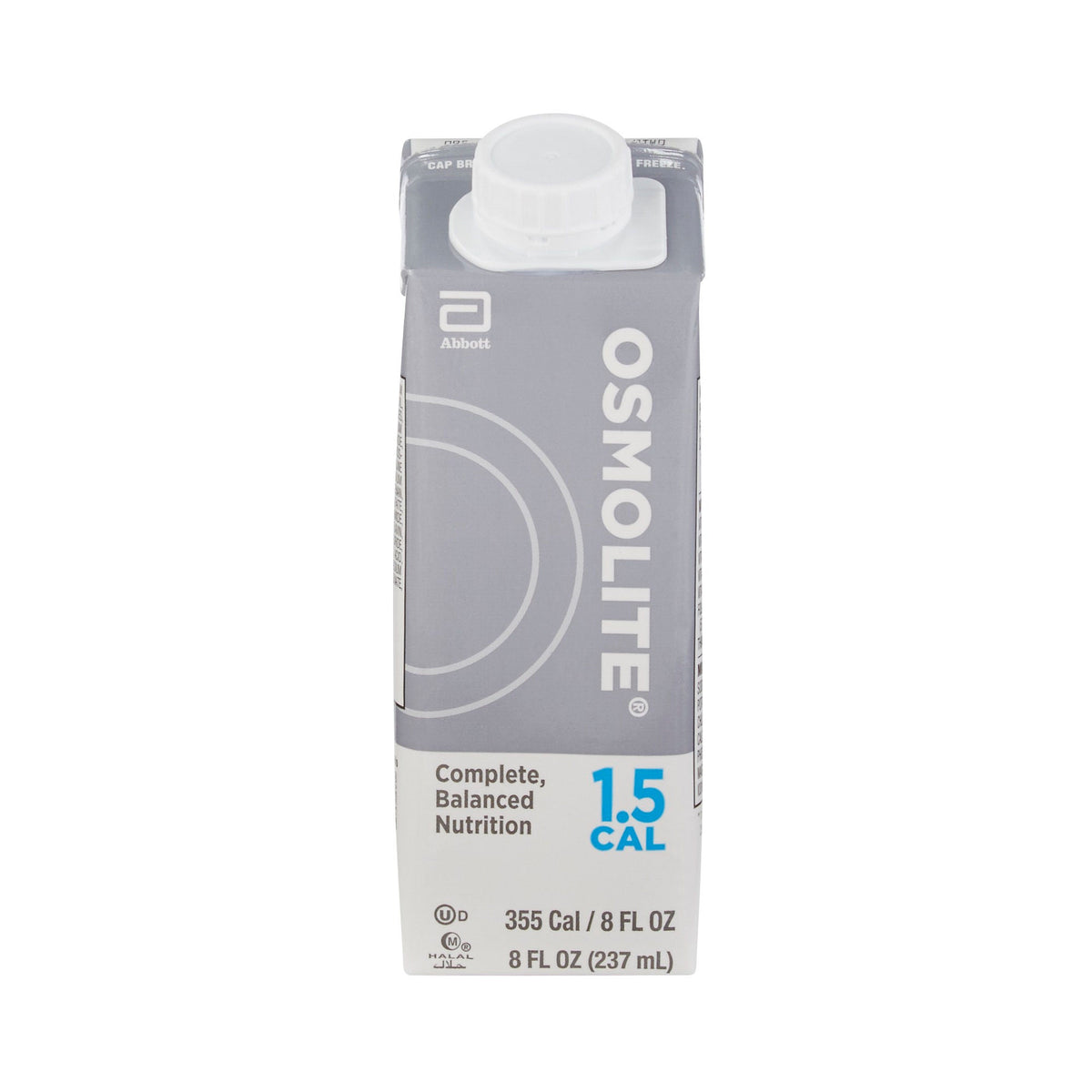 Osmolite 1.5 Cal Nutrition, Tube-Feeding, 8-ounce carton, 24/CS