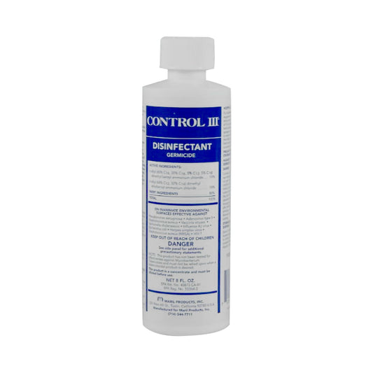 Control Iii® Surface Disinfectant Germicide Cleaner, 8 Oz., 1/Bt