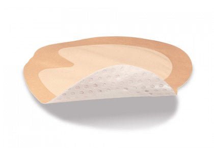 Eclypse® Adherent Sacral Super Absorbent Dressing, 6-1/2 x 7-1/2 Inch, 1/EA