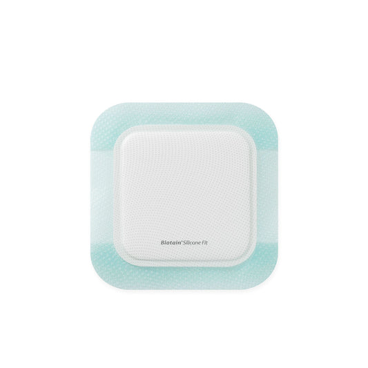 Dressing, Foam Silicone Fit Biatain 7X7" (5/Bx), 5/Bx