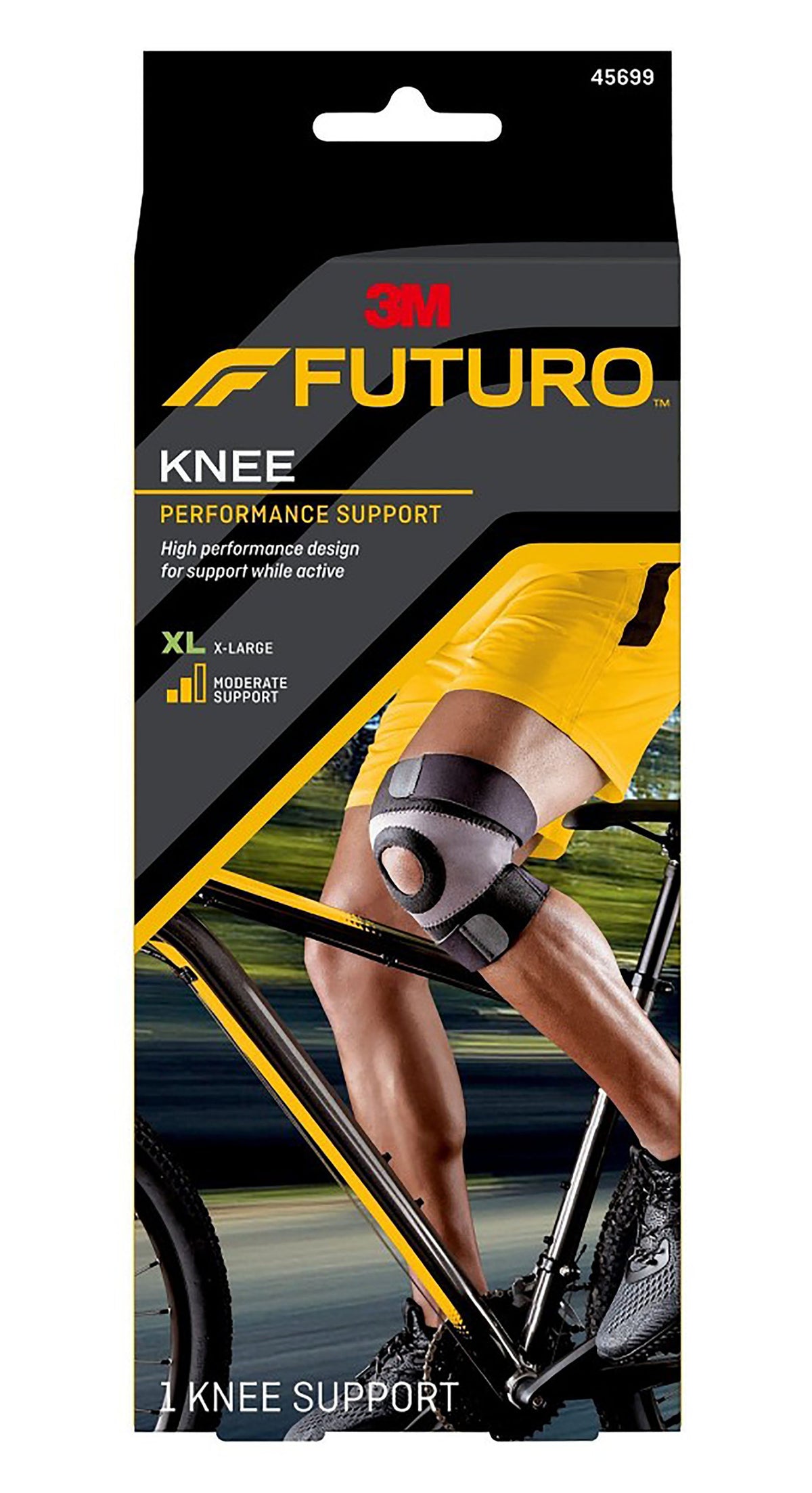 3M™ Futuro™ Sport Moisture Control Knee Brace, Extra Large, 1/Ea