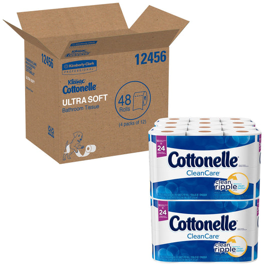 TISSUE, BATH KLEENEX ULTRA SFT STD (12RL/PK 4PK/CS), 4/CS