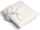 Dynarex Linen & Cot Sheets Fitted Cot Sheet, 33" X 89", Non-Woven, White, 50/Cs -3509 - BriteSources