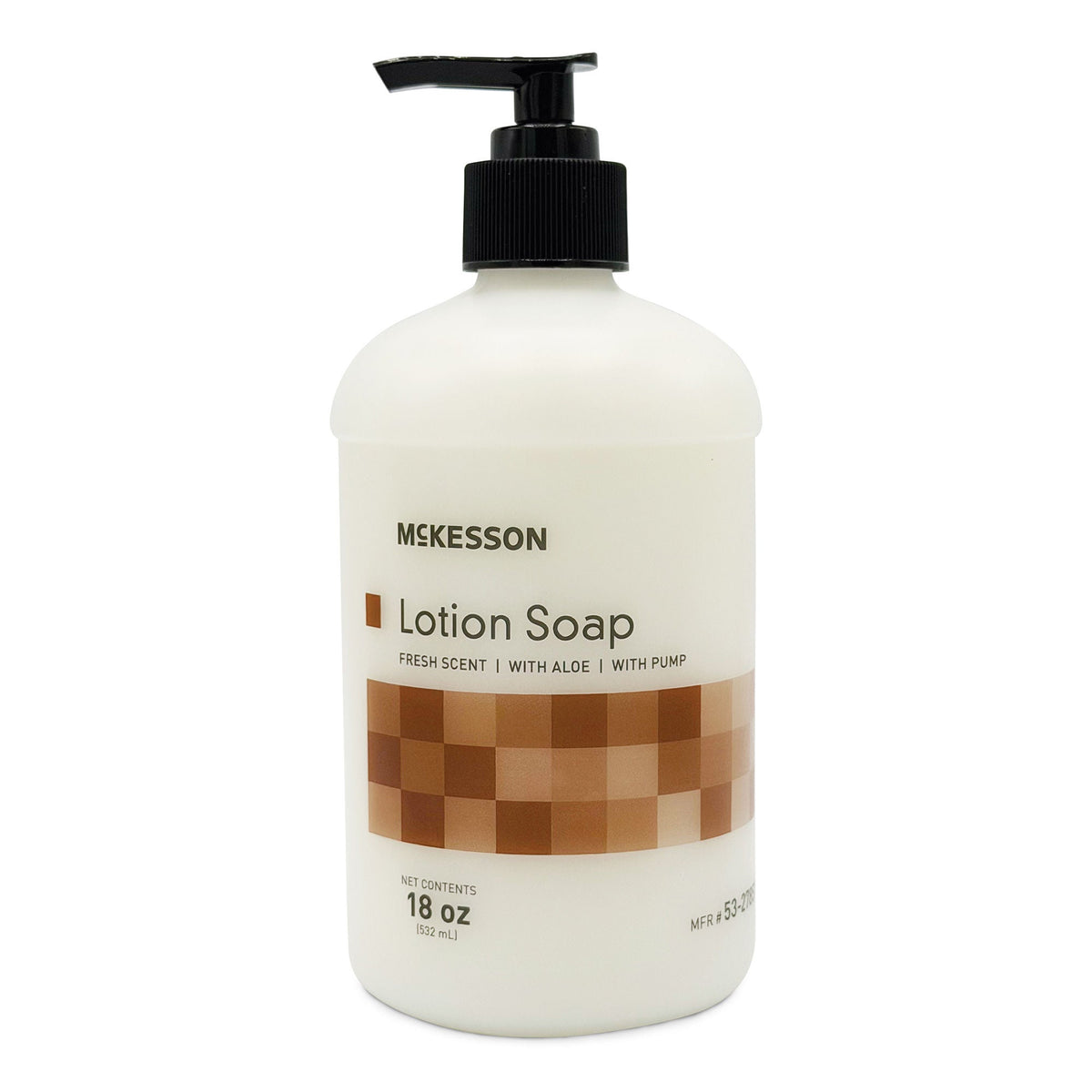 McKesson Lotion Soap, Fresh Scent, 18 oz. Pump Bottle, 12/CS