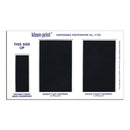 Kleen-Print® Footprinter and Thumb Pad, 25/BX