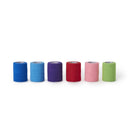 SELF-ADHERENT WRAP, 3" X 5 YDS, COLORPACK, INCLUDES RED, BLUE, LIGHT BLUE, PURPLE, NEON PINK & NEON GREEN, HAND TEAR, LATEX FREE ,, SOLD AS CASE ANDOV