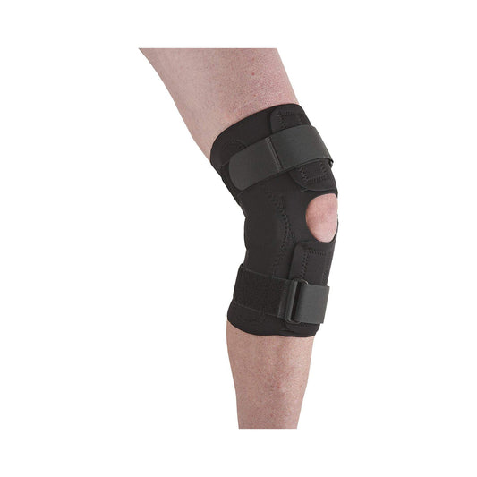 Ossur Wraparound / Open Patella Hinged Knee Support, Large, 1/Ea